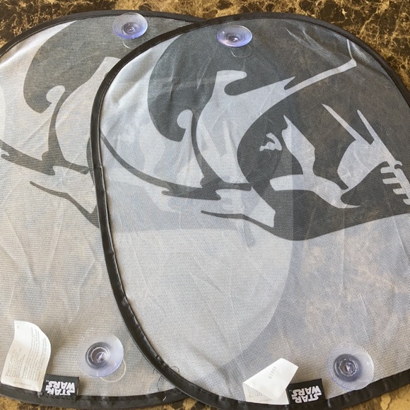 Star Wars Darth Vader 4 Piece Side Window Mesh Sunshade - Picture 8 of 9